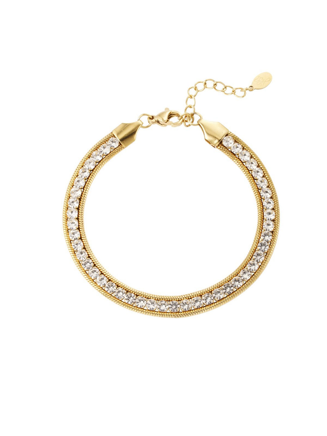 Bracelet Zircon Gold