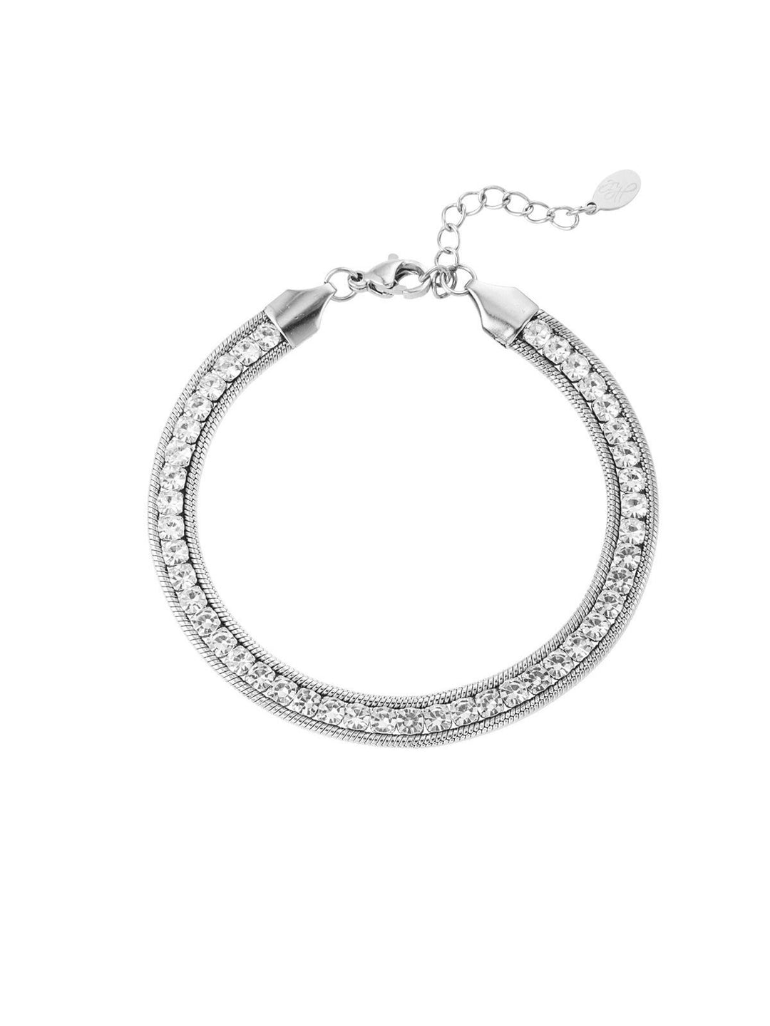 Bracelet Zircon Silver