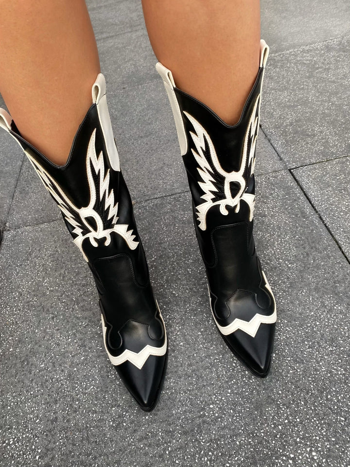 Cowboy Flame Boots